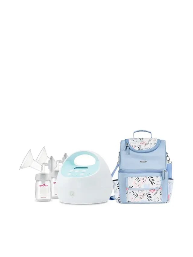 เครื่องปั๊มนม Spectra S1 Plus รุ่น 00091 สีฟ้า